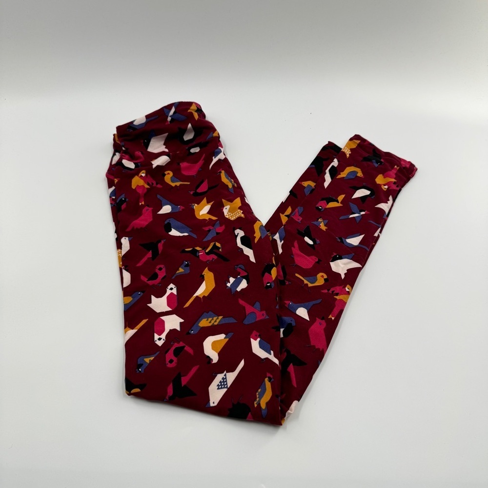 LuLaRoe One Size (OS) Leggings – Buttery Soft Stretchy Printed Leggings